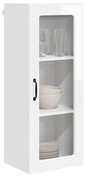 Mosogatógép panel Magas Fényű Fehér 40 x 31 x 100 cm Faanyag