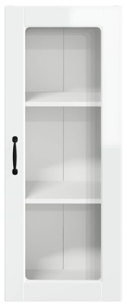 Mosogatógép panel Magas Fényű Fehér 40 x 31 x 100 cm Faanyag