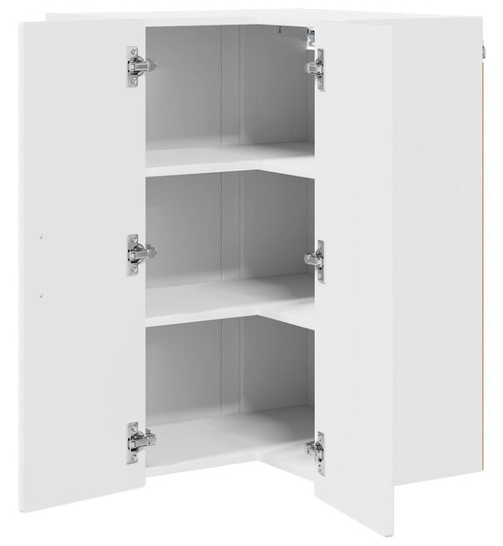 Mosogatógép panel Magas Fényű Fehér 57 x 57 x 80 cm Faanyag