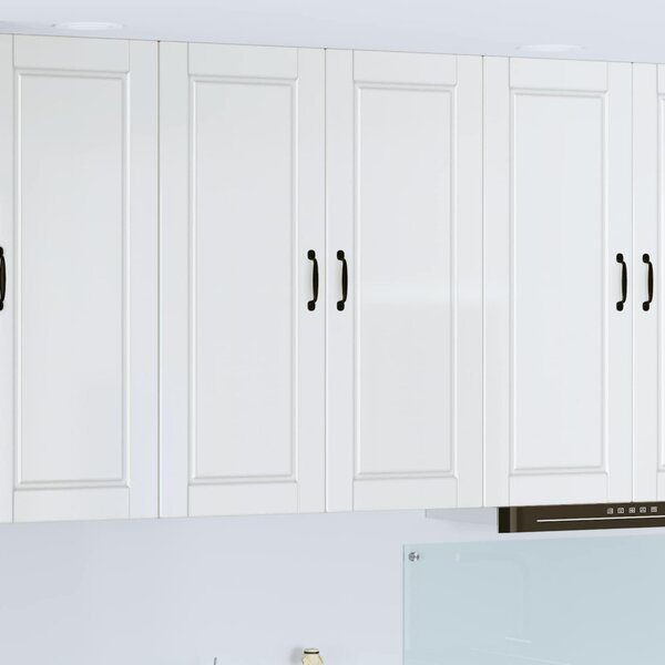 Mosogatógép panel Magas Fényű Fehér 80 x 31 x 100 cm Faanyag