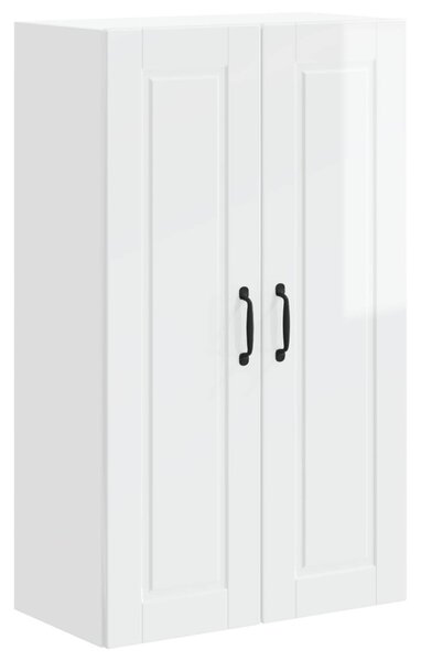 Mosogatógép panel Magas Fényű Fehér 60 x 31 x 100 cm Faanyag