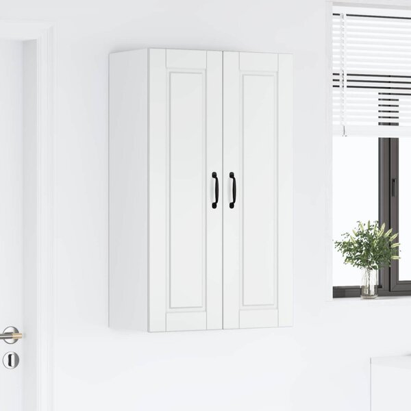 Mosogatógép panel Magas Fényű Fehér 60 x 31 x 100 cm Faanyag