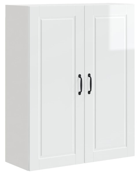 Mosogatógép panel Magas Fényű Fehér 80 x 31 x 100 cm Faanyag