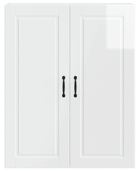 Mosogatógép panel Magas Fényű Fehér 80 x 31 x 100 cm Faanyag