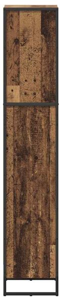 Könyvespolc Öreg fa 40 x 30 x 155 cm Faanyag