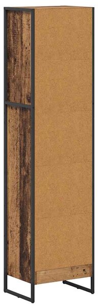 Könyvespolc Öreg fa 40 x 30 x 155 cm Faanyag