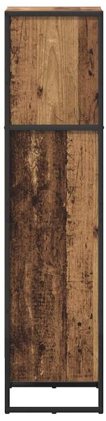 Könyvespolc Öreg fa 40 x 30 x 121 cm Faanyag