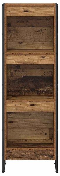 Könyvespolc Öreg fa 40 x 30 x 121 cm Faanyag