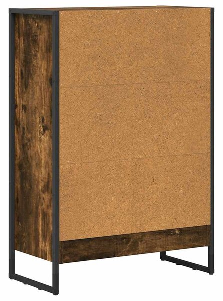Könyvespolc Füstös tölgy 60 x 30 x 86,5 cm Faanyag