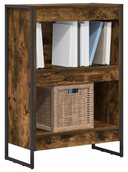 Könyvespolc Füstös tölgy 60 x 30 x 86,5 cm Faanyag
