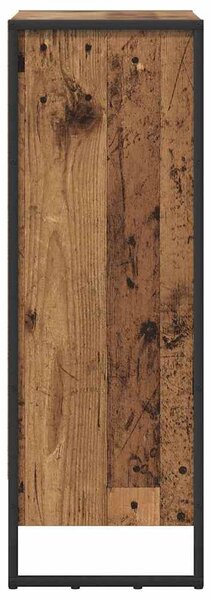Könyvespolc Öreg fa 60 x 30 x 86,5 cm Faanyag