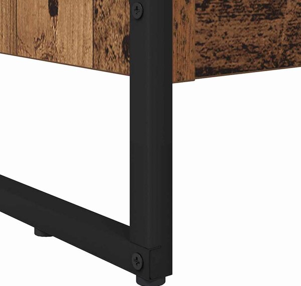 Könyvespolc Öreg fa 60 x 30 x 86,5 cm Faanyag