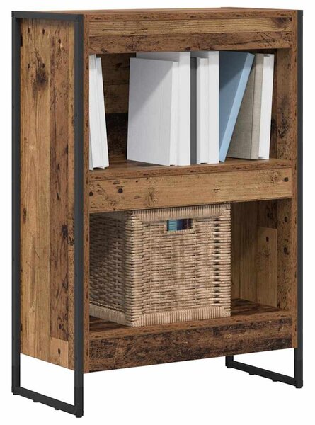 Könyvespolc Öreg fa 60 x 30 x 86,5 cm Faanyag