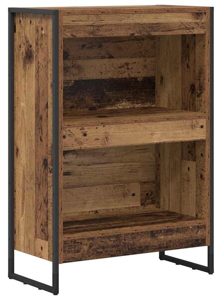 Könyvespolc Öreg fa 60 x 30 x 86,5 cm Faanyag