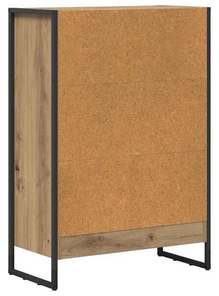 Könyvespolc Művészi tölgy 60 x 30 x 86,5 cm Faanyag