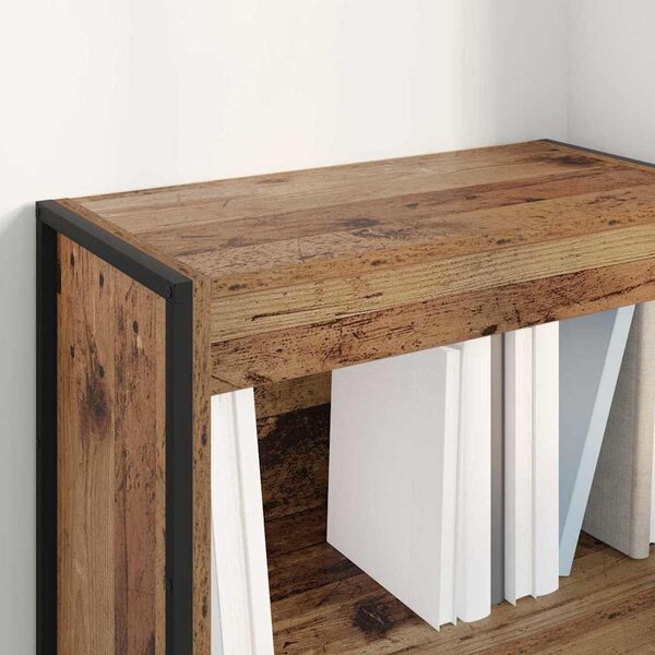 Könyvespolc Öreg fa 60 x 30 x 86,5 cm Faanyag