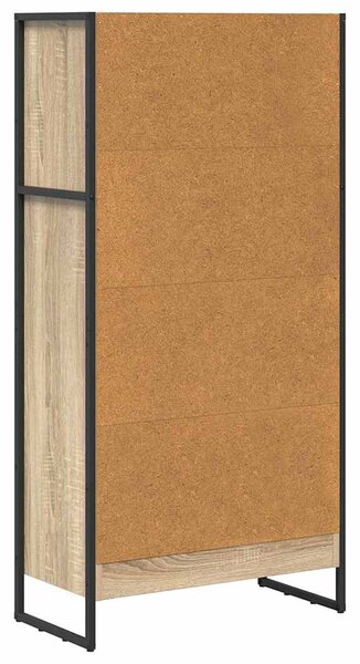 Könyvespolc Sonoma 60 x 30 x 121 cm Faanyag