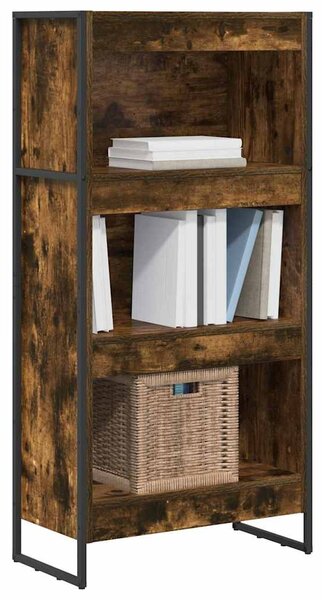 Könyvespolc Füstös tölgy 60 x 30 x 121 cm Faanyag