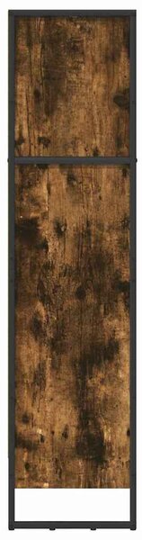 Könyvespolc Füstös tölgy 60 x 30 x 121 cm Faanyag