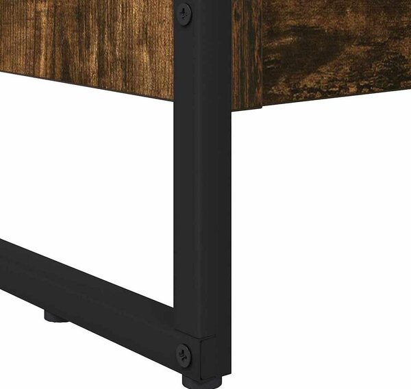 Könyvespolc Füstös tölgy 60 x 30 x 121 cm Faanyag