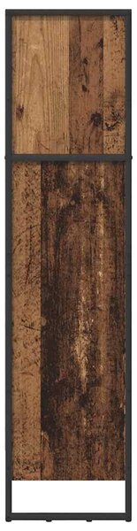 Könyvespolc Öreg fa 60 x 30 x 121 cm Faanyag