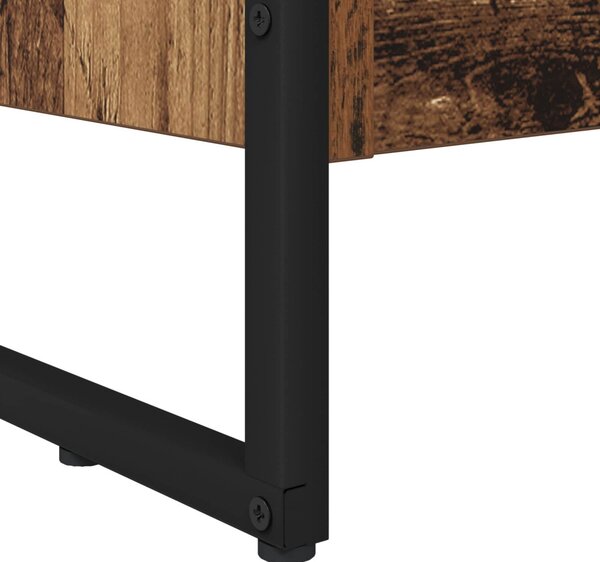 Könyvespolc Öreg fa 60 x 30 x 155 cm Faanyag
