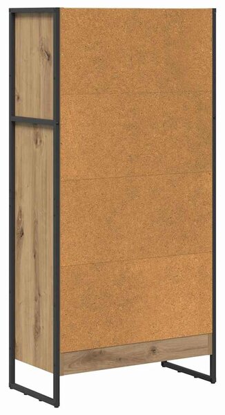 Könyvespolc Művészi tölgy 60 x 30 x 121 cm Faanyag
