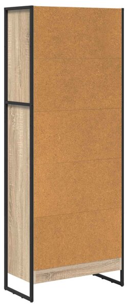 Könyvespolc Sonoma 60 x 30 x 155 cm Faanyag