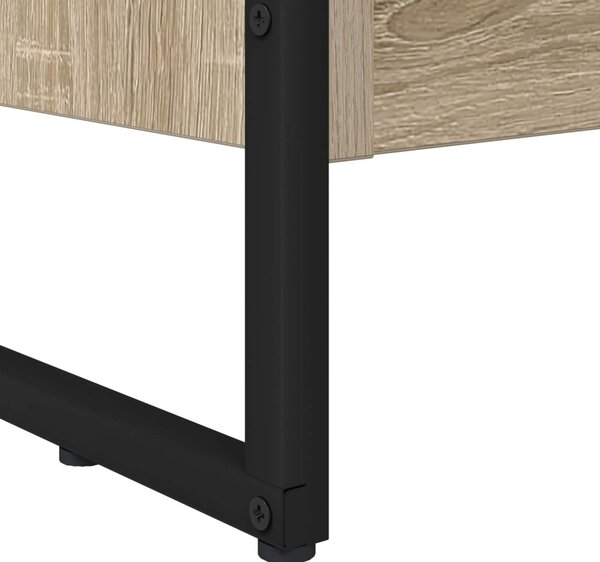 Könyvespolc Sonoma 60 x 30 x 155 cm Faanyag