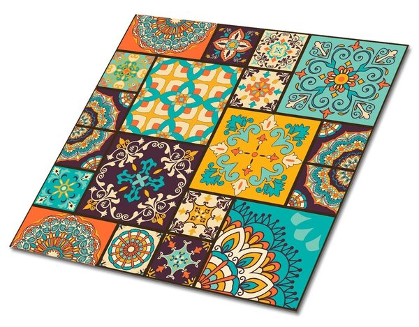 Vinyl padló falra Vinyl padló falra Patchwork