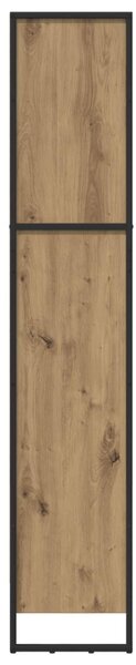 Könyvespolc Művészi tölgy 60 x 30 x 155 cm Faanyag