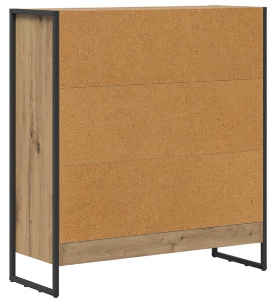 Könyvespolc Művészi tölgy 80 x 30 x 86,5 cm Faanyag