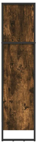 Könyvespolc Füstös tölgy 80 x 30 x 121 cm Faanyag