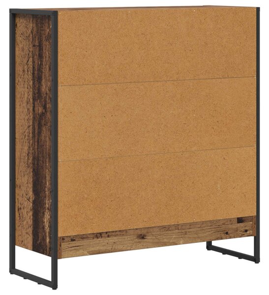Könyvespolc Öreg fa 80 x 30 x 86,5 cm Faanyag