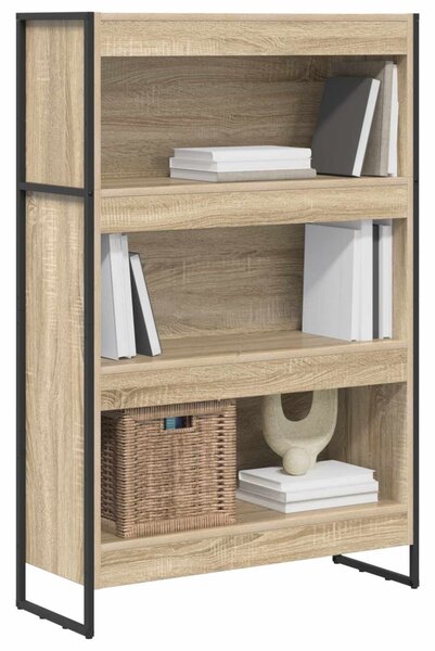Könyvespolc Sonoma 80 x 30 x 121 cm Faanyag