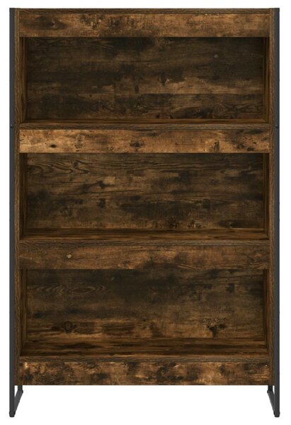 Könyvespolc Füstös tölgy 80 x 30 x 121 cm Faanyag