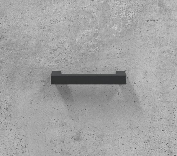 Betonszürke szerelt fa dohányzóasztal 50 x 50 x 40 cm