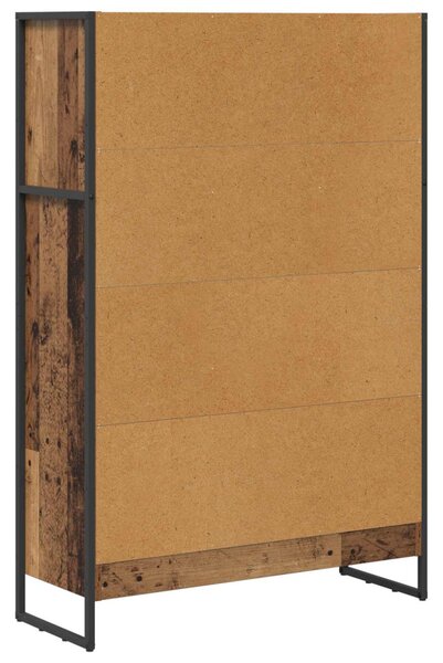 Könyvespolc Öreg fa 80 x 30 x 121 cm Faanyag
