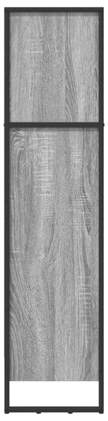 Könyvespolc Szürke Sonoma 80 x 30 x 121 cm Faanyag