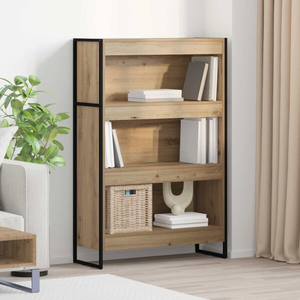 Könyvespolc Művészi tölgy 80 x 30 x 121 cm Faanyag