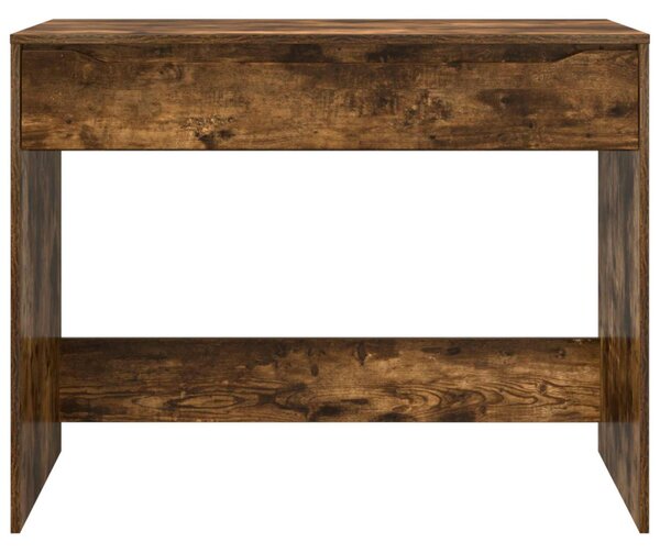 Íróasztal fiókkal Füstölt Tölgy 100 x 50 x 78 cm Mérnöki fa