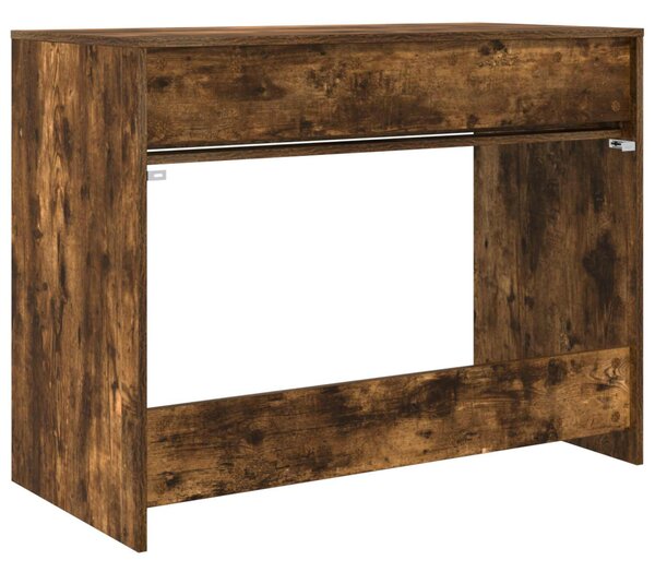 Íróasztal fiókkal Füstölt Tölgy 100 x 50 x 78 cm Mérnöki fa