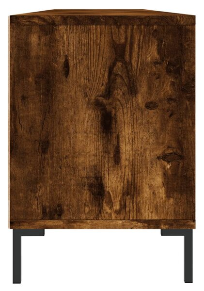 Füstös tölgy színű szerelt fa TV-szekrény 150 x 30 x 44,5 cm