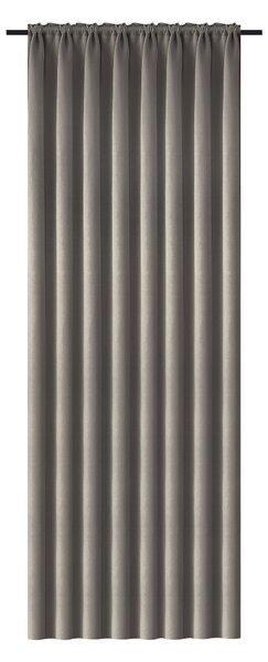 OXFORD szürkésbarna függöny 140x270 cm Felfüggesztés: Hullámos sínszalag