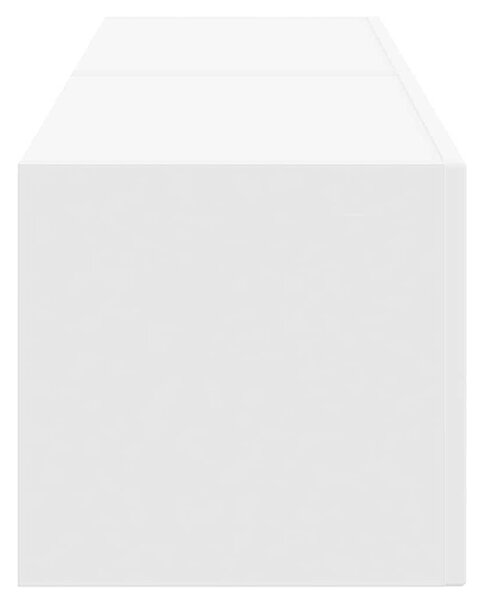 TV Fali Szekrény 2 pcs Fehér 60 x 31 x 29,5 cm Faanyag