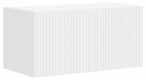 TV Fali Szekrény 2 pcs Fehér 60 x 31 x 29,5 cm Faanyag