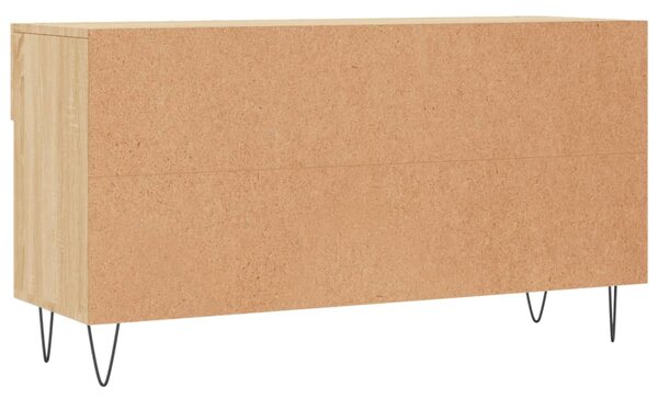 Sonoma tölgy színű szerelt fa cipőpolc 102x35x55 cm