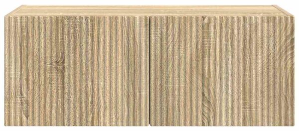 TV Fali Szekrény Sonoma 78,5 x 31 x 29,5 cm Faanyag