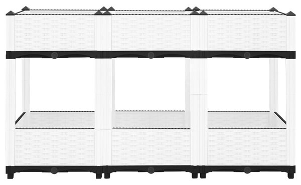 Polipropilén magaságyás 120 x 40 x 71 cm