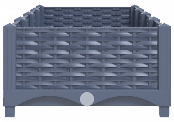 Polipropilén magaságyás 160 x 40 x 23 cm